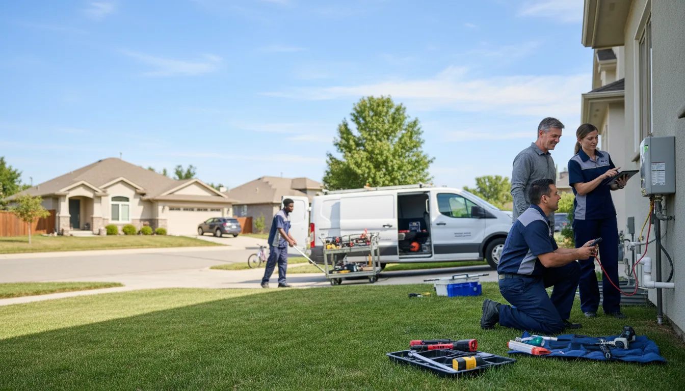 Tankless water heater service in Karnak, IL